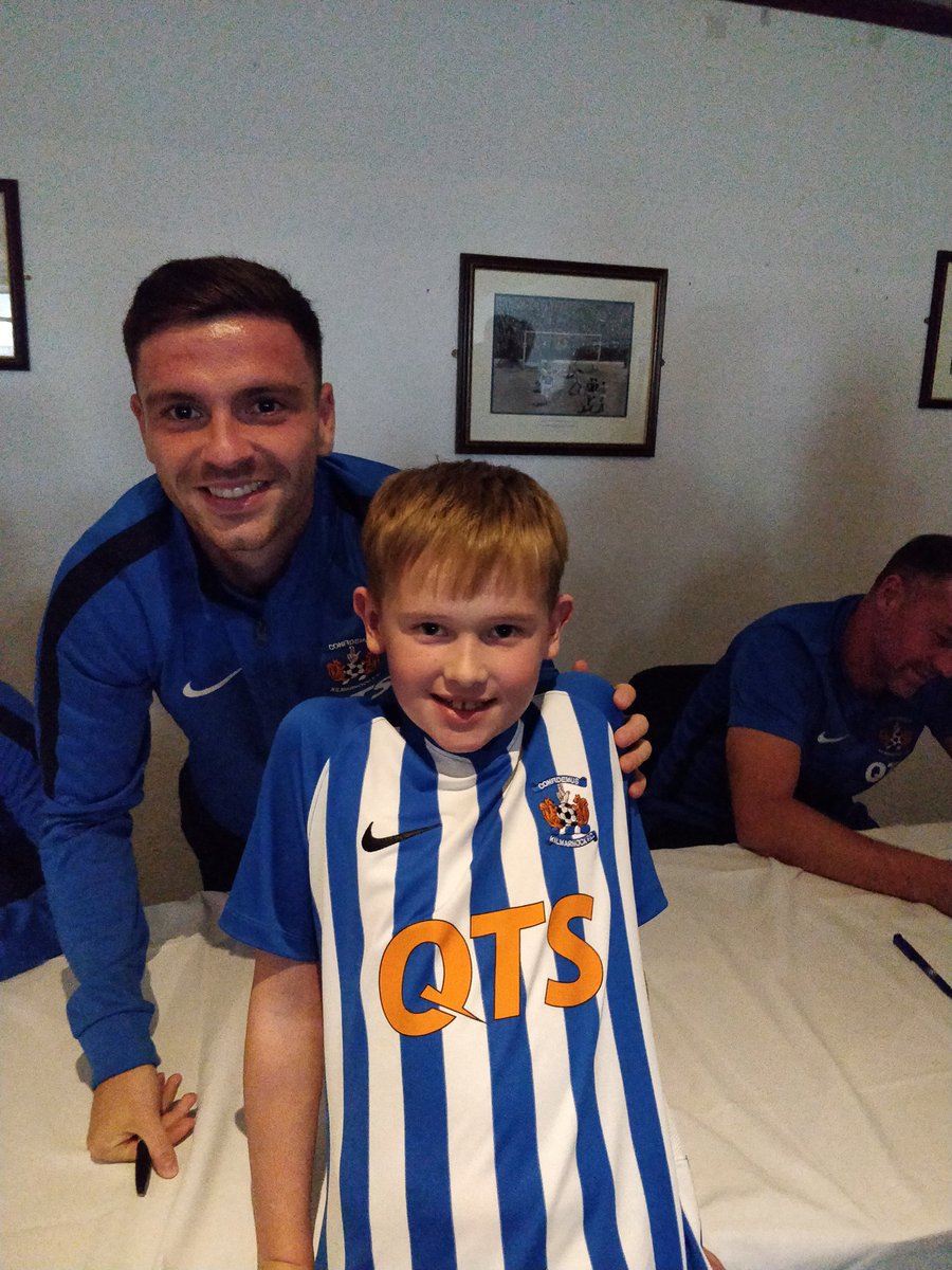 elle_belle100's tweet photo. Brilliant day yesterday @OfficialKillie open day.Lochlan loved every second. @JackoDijack and @ray_montgomerie hope the legs ain't too sore this morning!What a club!Congratulations @BillyBtankers and all involved for making it another brilliant day. #KillieOpenDay #WeAreKillie https://t.co/j07C9sUu3q