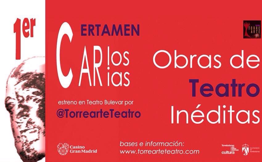 TorrearteTeatro's tweet photo. Quedan 2 meses. Autores teatrales veteranos y noveles, aquí tenéis toda la información. Gracias @ayto_torre @CasinoGranMad 
https://t.co/NhHoY9Sqst… https://t.co/bxy9d8crZI