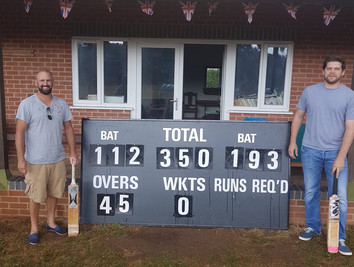 GlosCricketFdn's tweet photo. Oldlands openers share unbroken stand of 350 https://t.co/5LE6DccfmW @GlosCCL @oldlandscc @glosgazette @stroudlife @WisdenCricket @TheCricketerMag https://t.co/aD7h9l1Btl