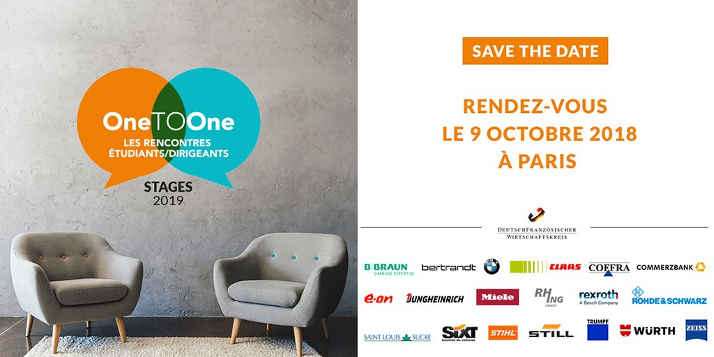 Romaincha09's tweet photo. #Etudiants, participez à l'évènement #OnetoOne du @CercleWK85 : 20 min pour convaincre notre Président M-A. Burmeister que vous êtes la bonne personne pour un #stage à ses côtés ! Acceptez-vous ce #challenge ? #WK85 #recrutement #SaveTheDate #Campus #RelationsEcoles #joinBBraun https://t.co/rzzAsVFurK