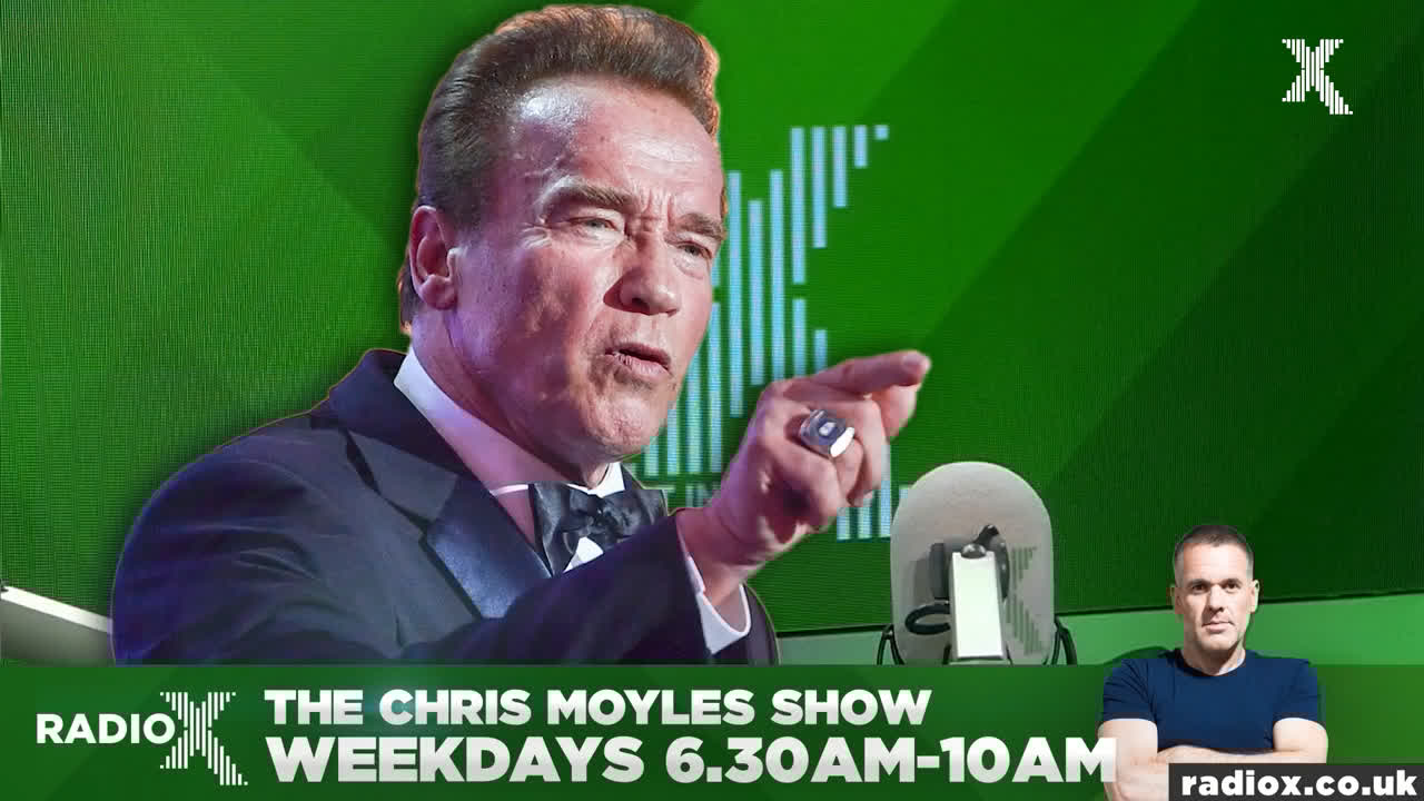 VERY special guest Arnold Schwarzenegger has Chris Moyles in hysterics! (P.S. Happy Birthday Arnie, you legend.) 
