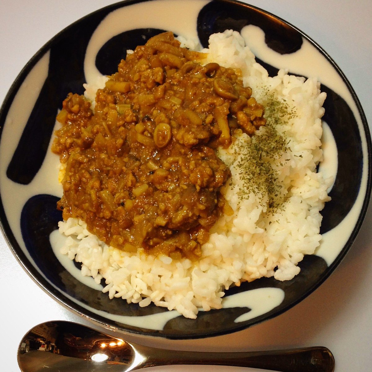 魯肉飯カレー ひき肉を甘辛に煮込んで五香粉とカレー粉で仕上げ 甘さはマンゴーで Soetakaz Hird0のイラスト
