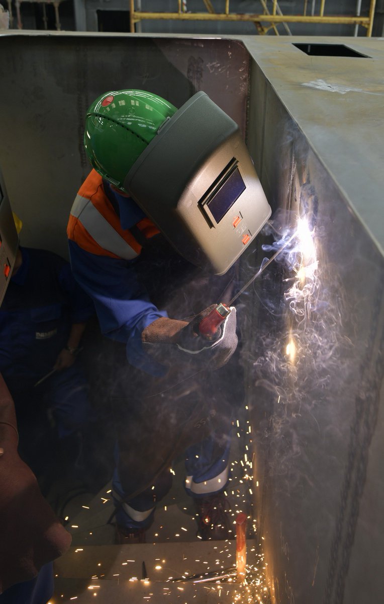 damen's tweet photo. DAMEN lays keel for 77-metre DAMEN SeaXplorer expedition yacht https://t.co/90SNgVareK https://t.co/Enbh2s8Ev0