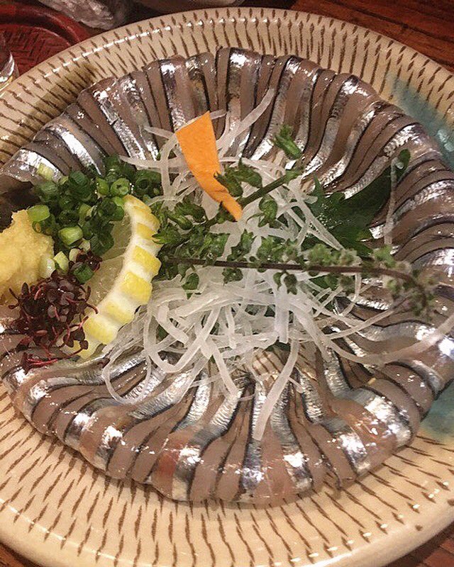 キビナゴの刺身