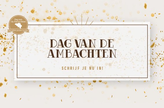 DagAmbachten's tweet photo. Op 18 november is het Dag van de Ambachten! Ben jij een erkende ambachtsman/-vrouw en wil je je werk en knowhow delen met anderen? Schrijf je in! https://t.co/JpsOV49tCx #dva18 https://t.co/i2kMraPZmw