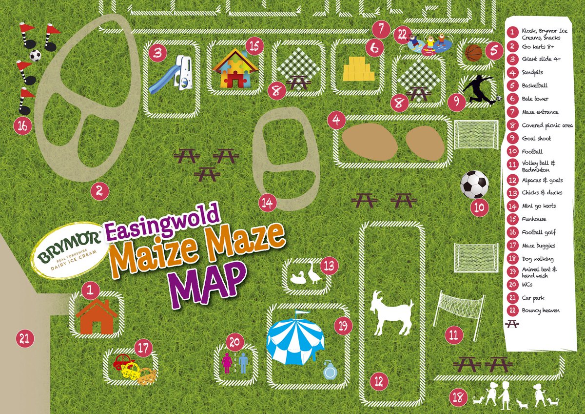 Good News - we are open today!
Doors open at 10am and close at 6pm.  Please bring suitable footwear as the tracks around the maze will be muddier due to the recent rainfall.We look forward to seeing everyone 😀☀️#daysout #summerfum #summerholidays