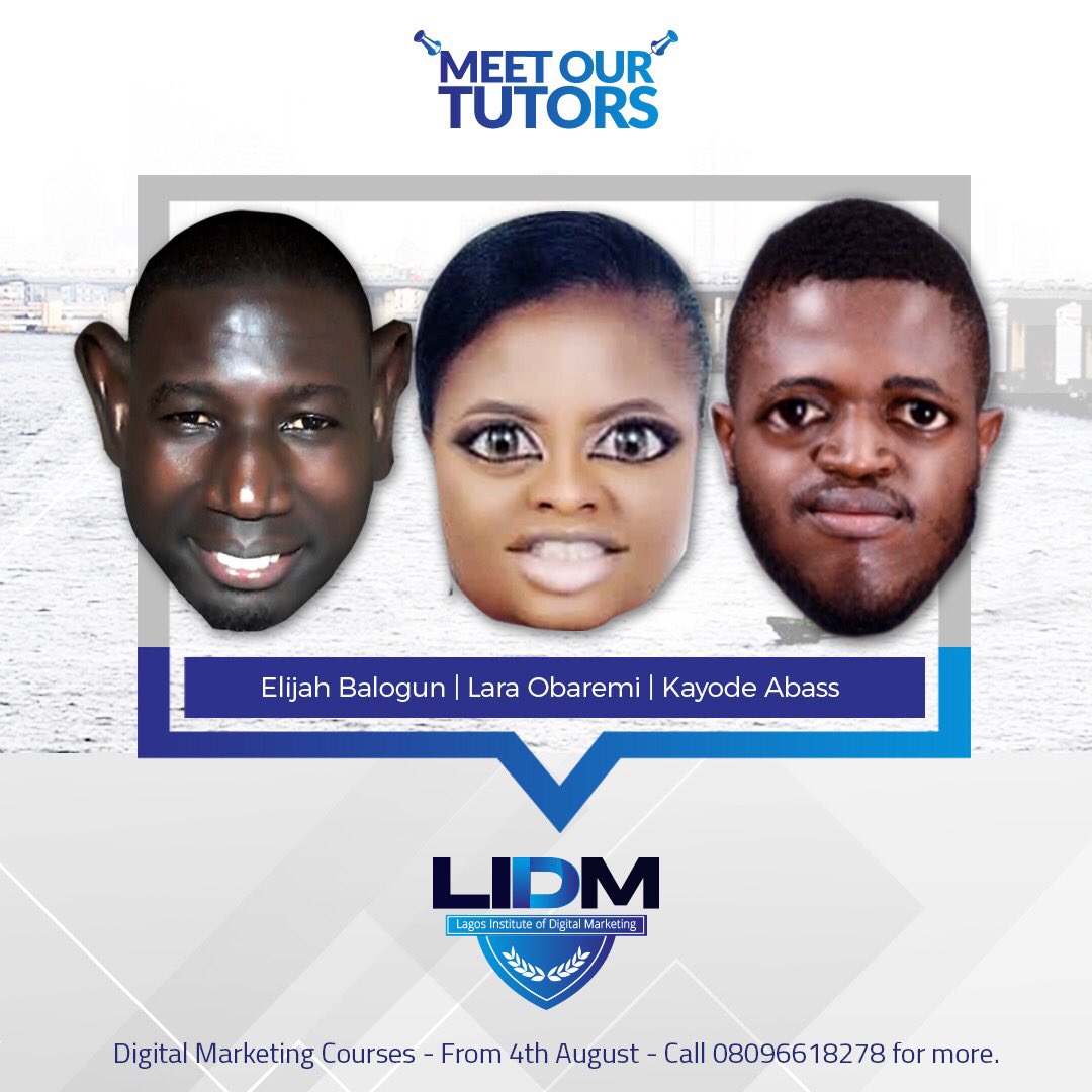 Startupng_'s tweet photo. Lagos Institute of Digital Marketing #LIDM is having a certified masterclass training covering all aspects of #DigitalMarketing from 4th of August. Don’t miss out on this!
.
Call: 08096618278 for more enquiries or register through https://t.co/00J72MxH8f.
Venue: Alagomeji, Yaba. https://t.co/WvyZI150NS