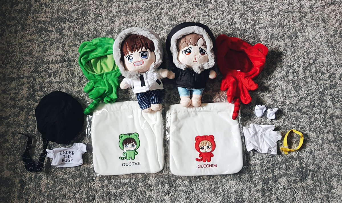 Fadehhh's tweet photo. Thank you @GUCCHIM1 @GUCTAE1 the dolls have arrived safely!! 😍🐯🐯 https://t.co/Yl63n7Xb3a