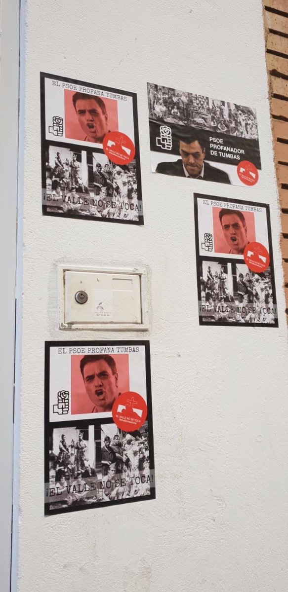 Hoy la Casa del Pueblo de #PSOEBadajoz ha amanecido con carteles fascistas.
🗣️ Ni nos callaron ni nos callarán.
💪Seguiremos afianzando la democracia desde el Gobierno de la Dignidad.
#MemoriaHistórica #HacemosUnPaisMejor ✊🌹