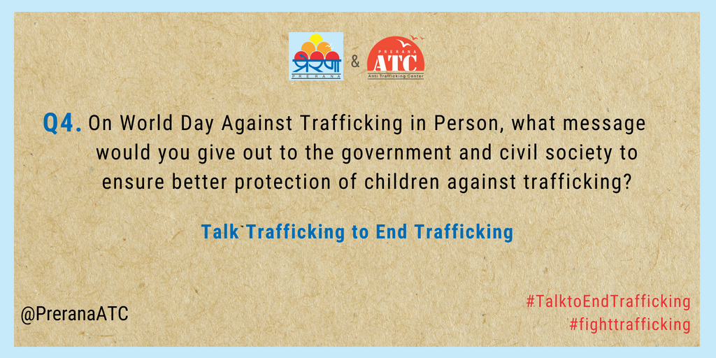 PreranaATC's tweet photo. Here is Q4. #TalktoEndTrafficking #fighttrafficking @sanjaymcwan @PrathamPCVC @Snehalaya https://t.co/tP9jEGGt79
