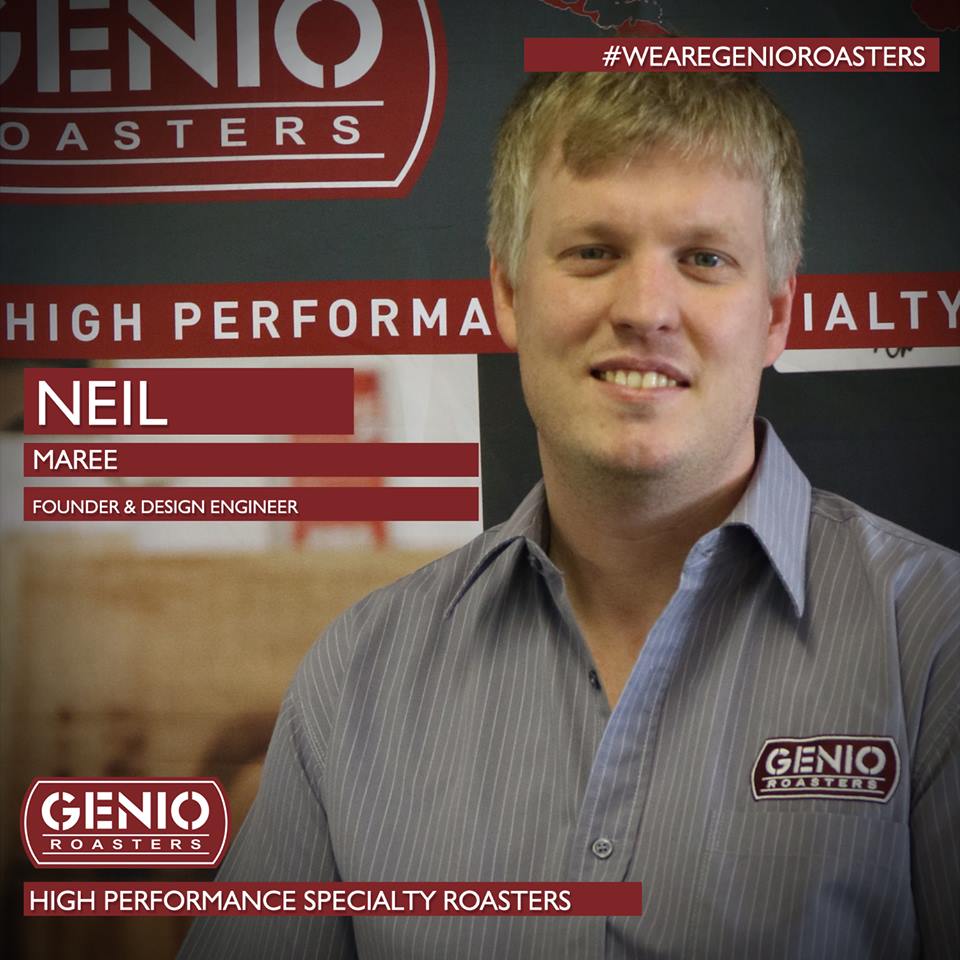 GenioRoasters's tweet photo. #WeAreGenioRoasters
Introducing to you the team behind our High Performance Specialty #CoffeeRoasters. Meet #NeilMaree #GenioRoasters Founder & Design Engineer who started the company in 2010 on his own. Genio has now grown to nine employees ➡️ https://t.co/k0LKkVUJZG https://t.co/8Aga86kdao