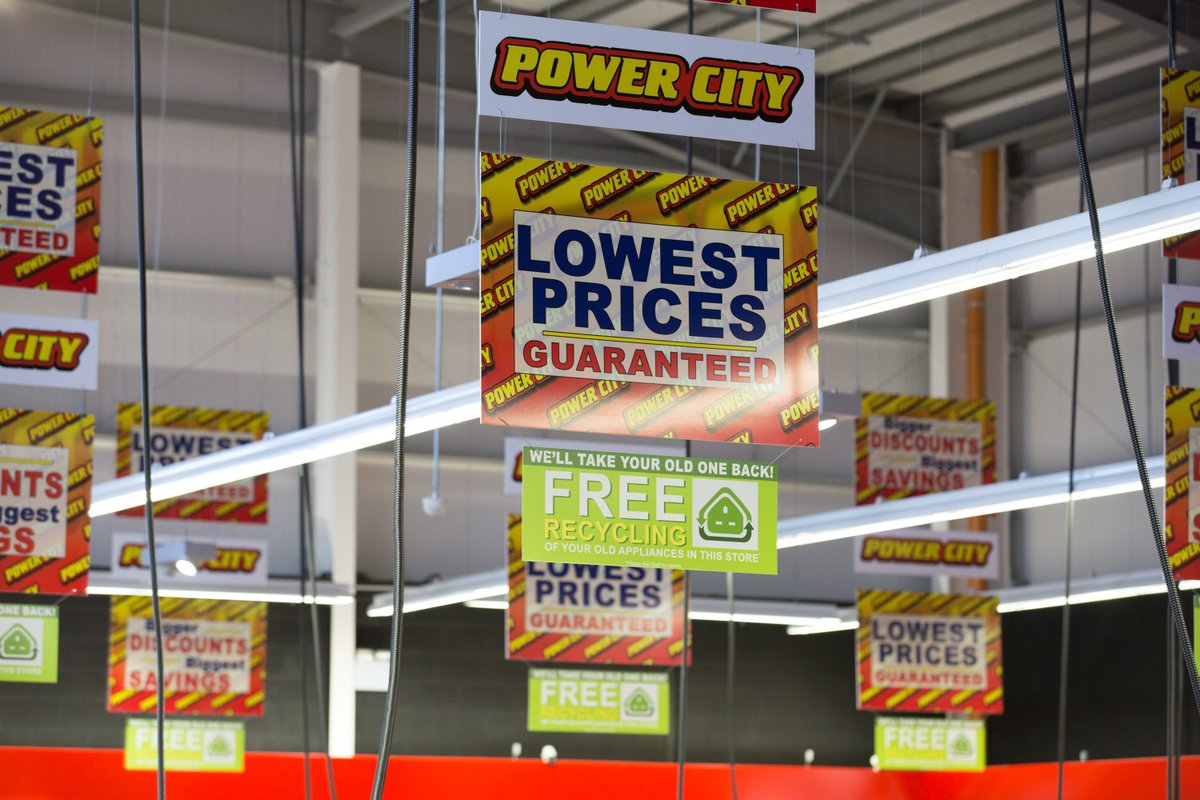 Did you know that <a href="/Powercity_Ltd/">PowerCity</a> will take back e-waste FREE, no purchase necessary? Spot their recycling cages in-store and #RecycleForGood. Appliances large or small, phone to laptops, hoovers to headphones, microwaves to games consoles #SmallThingsMatter