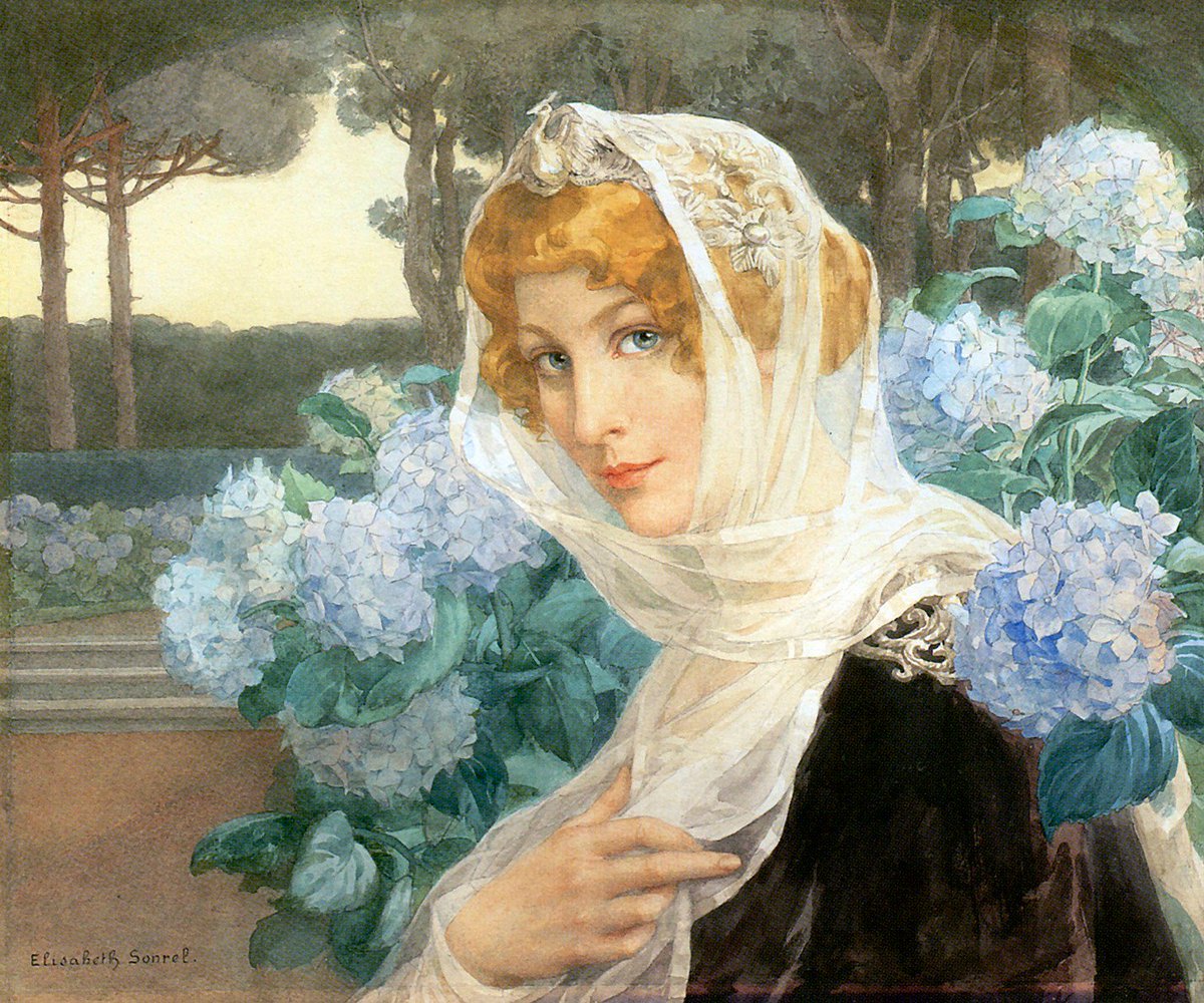 AncientEurope's tweet photo. Elisabeth Sonrel (1874 Tours – 1953 Sceaux) was a French painter and illustrator in the Art Nouveau style. Her works included allegorical subjects, mysticism and symbolism, portraits and landscapes. #Sonrel #ArtNoveau
YouTube  👁 https://t.co/Ioa2yRvbCX https://t.co/TmViXcio6H