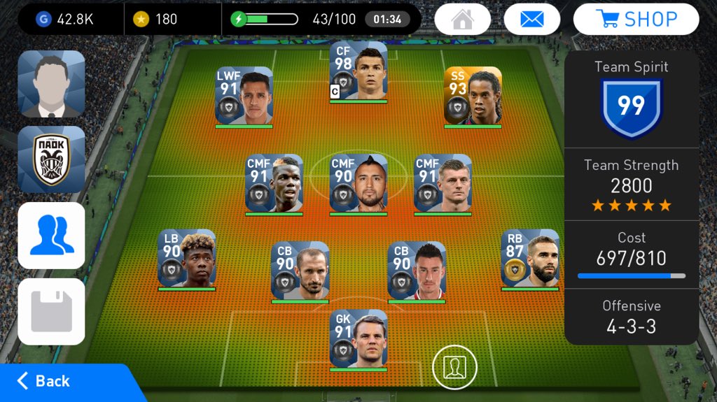 LukaCurcic's tweet photo. @officialpes #PESMobileMonday https://t.co/2vt1ERPWMi