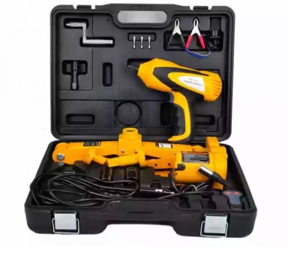 AutoFleetSoln's tweet photo. Electric Car Scissor Jack (2T) and Impact Wrench (12V).... Now available and selling for KES. 20,200/= https://t.co/zvnT7Gitfl