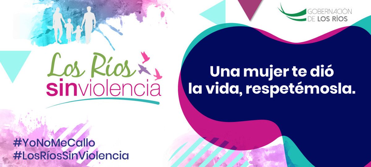 AspiCarmen's tweet photo. Gracias a ti que ya no aguantas maltratos y abusos, gracias a ti que te atreviste a denunciar, y gracias a ti que entendiste que amar no es maltratar. #LosRíosSinViolencia #YoNoMeCallo https://t.co/8uTO6v60J0