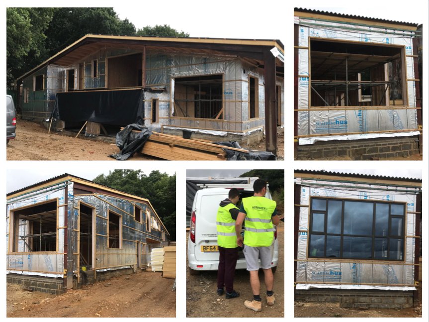 NorrskenWindows's tweet image. This week we are installing 2 separate projects in Surrey. Today we have commenced fitting our new Performance Plus range into a fantastic new build timber frame property. #norrskenwindows #timberframe #performanceplus #supplyandinstallation #scandiahus #doors #windows