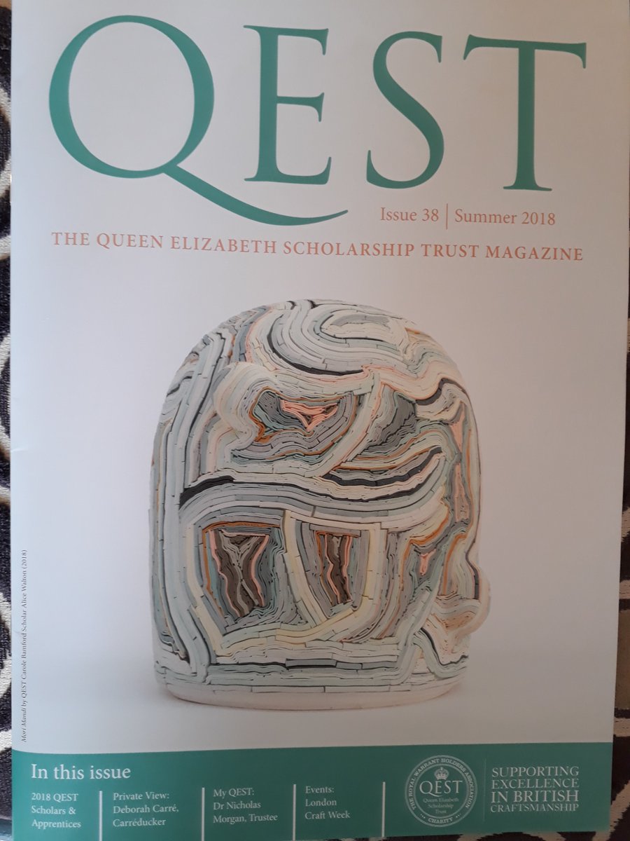 allnuttclocks's tweet photo. #apprenticeshipnews Patrick is in the latest issue of the @QESTcraft magazine #proud #MondayMotivation #OurPaddy Good luck to all the new apprentices who have been funded this year by #QEST #Craft https://t.co/w1cCEib1Sk