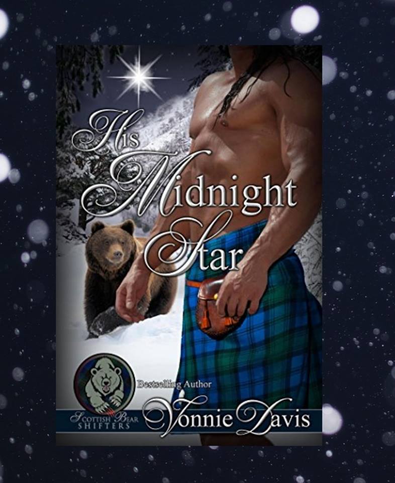 His Midnight Star
amzn.to/2JVf39j
“Wherever ye land, stay there. I will find ye. Listen ta me now. If I’m hurt, which shouldna happen…but, if it does, I’ll have ta shift.”