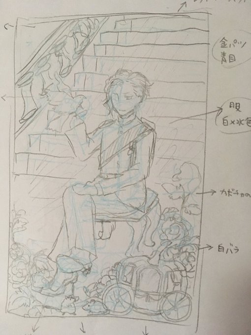 こういうやつ描いてるᕦ(ò_óˇ)ᕤ"
脚のバランス難しい… 