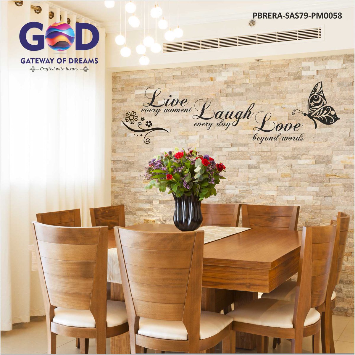 Live Every Moment,
Laugh Every Day,
Love Beyond Words.

#sbpgroup #gatewayofdreams #housingpark #2and3bhkapartments #zirakpur #god #ownhome #home