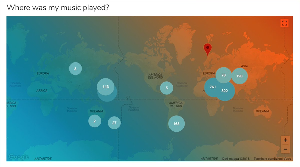 Today is #payday. ⭐♫💰
Oggi è giorno di paga per migliaia di #autori con #brani attivi per il servizio #InStore.
Ogni singolo #play pagato in modo 100% #analitico e rendicontato nel dettaglio.
Iscriviti subito a #Soundreef e deposita la tua #musica.
👉 buff.ly/2lkU0mG