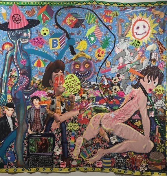 Jhene Aiko posted this painting in 2016 in her IG Story, Liam, Zayn, Bugs Bunny, Oh Daddy, a lot of c*cks. Zayn covers a Song of her, Liam followers her. I LOVE coincidences.