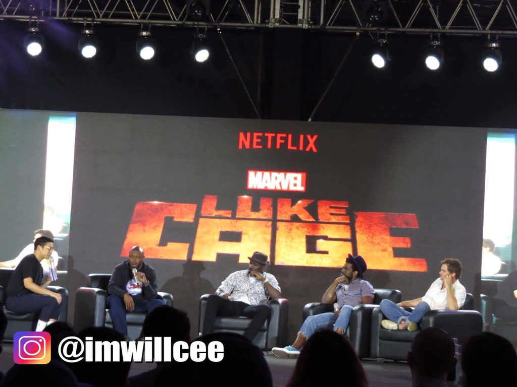secret_hapiee's tweet photo. (20) “The hero is only as great as his villain.” Bushmaster, @_mustafashakir_ , also came. I really wished I was at their autograph signing in the netflix booth.
#asiapopcomicon #asiapopcomiconmanila #apcc #apccph #apccph2018 #apccmanila #netflix #marvel #lukecage #bushmaster https://t.co/DfivFaSWml
