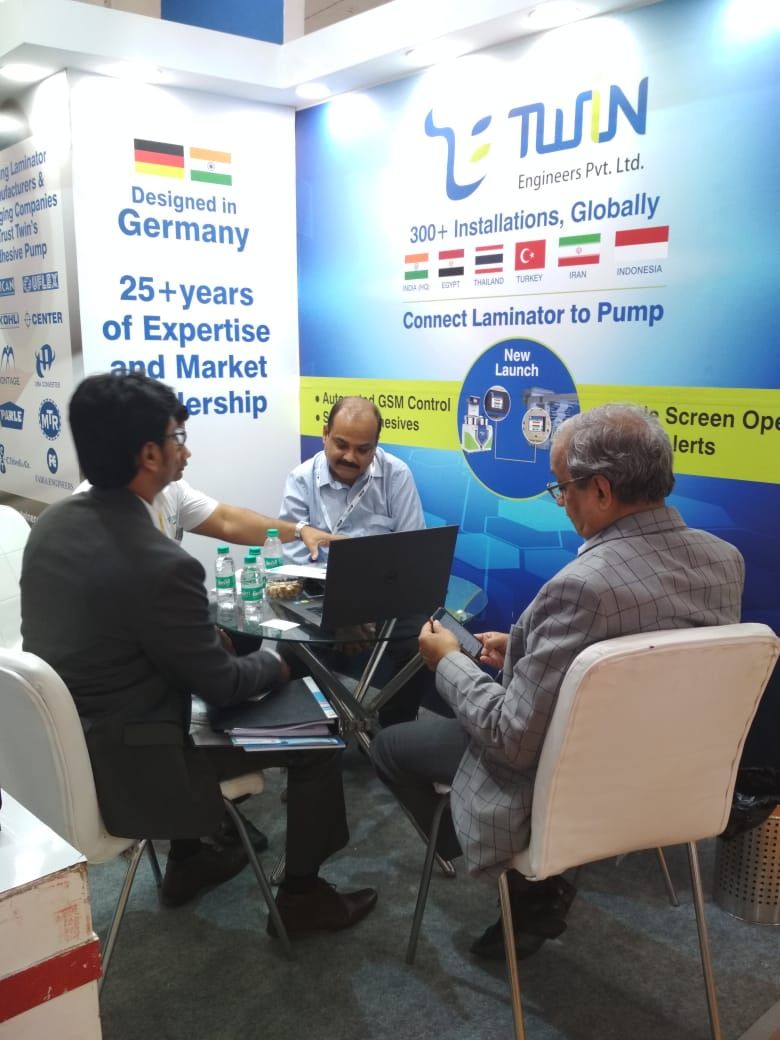 EngineersTwin's tweet image. A snapshot from #PackPlus2018! 
Meeting people from the industry was a lovely experience, looking forward to participating in more expos to come.