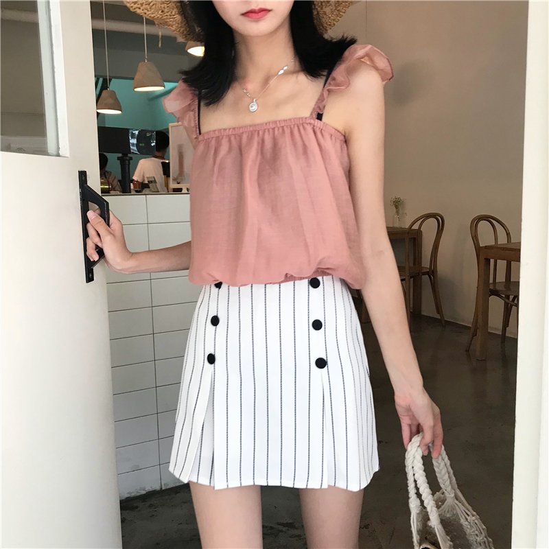 doublepixie's tweet photo. PRE-ORDER Stripe button-up skirt (sk112) 
สีขาว / ดำ size s-l 320฿ 
-
#DBPXxBOTT #Howtoperfect #เสื้อผ้าเกาหลี #พื้นที่โปร #ถูกบอกต่อ #พื้นที่ขายของ  #เสื้อผ้าสไต์เกาหลี https://t.co/fV6NBfHLHW