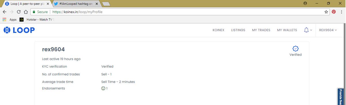 roshan9604's tweet image. #IAmLooped..it takes only 2 minutes. Great Experience.😀