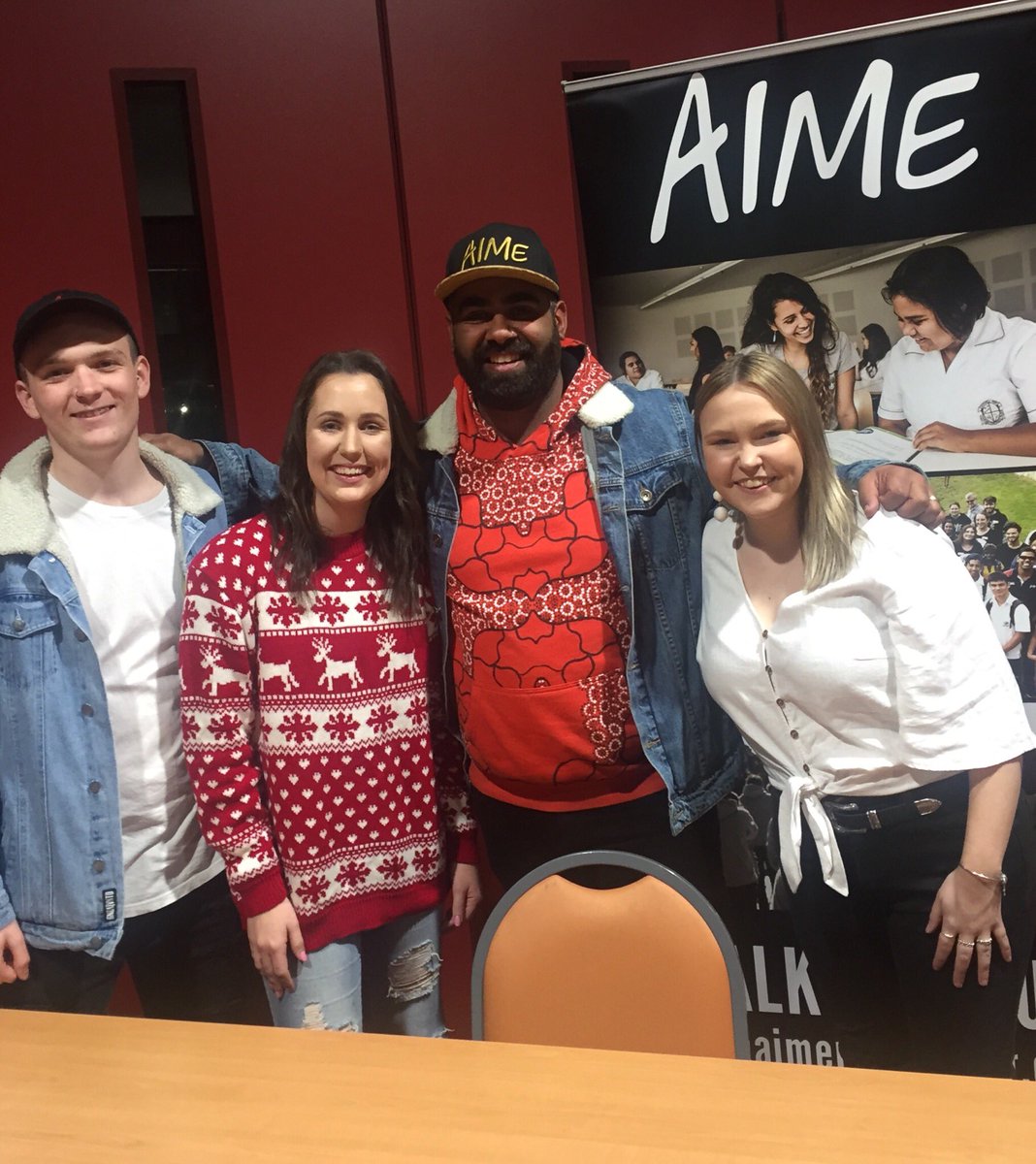 Colintweets4's tweet photo. Wonderful to have #AIME joining in the festivities at @FedUniLiving Christmas in July fundraiser #SuccessLivesHere #FedUni #BellaGuerin https://t.co/IdxrJhURpG
