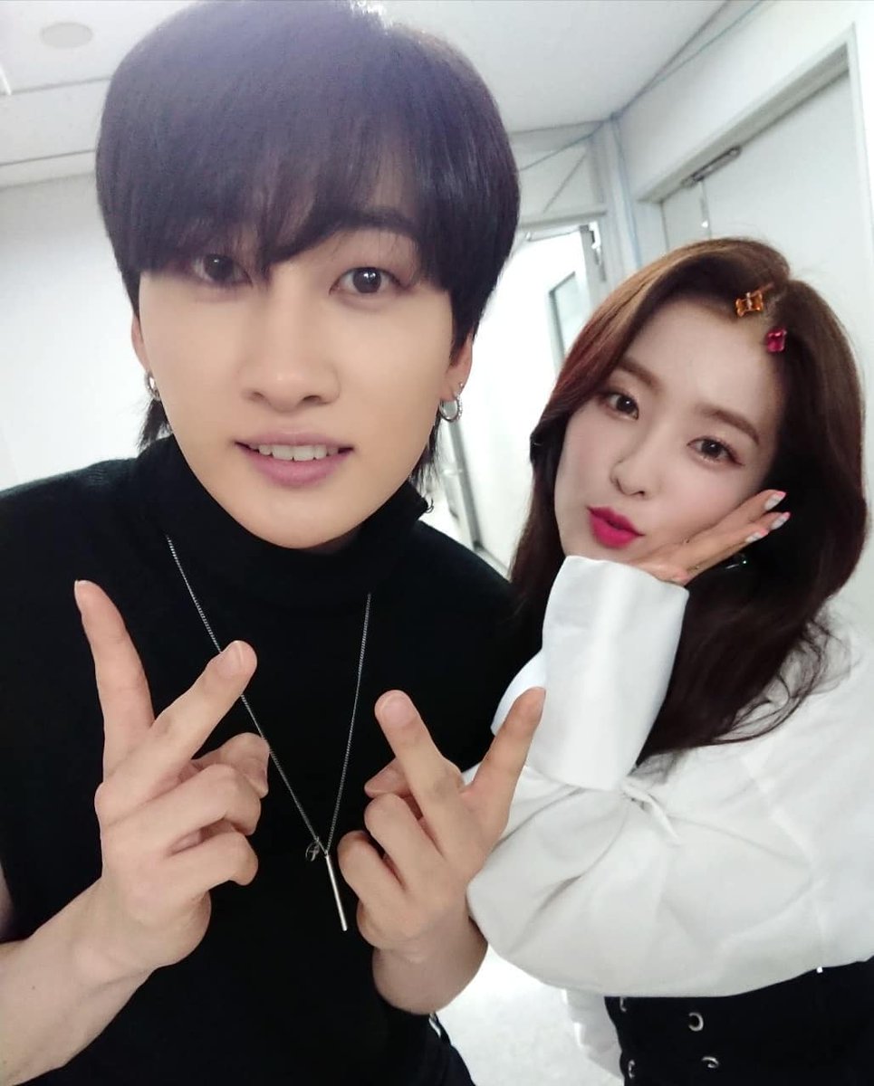 PHOTO] 180730 #IRENE w/ Super Junior's Eunhyuk @ '2018 SMTOWN in