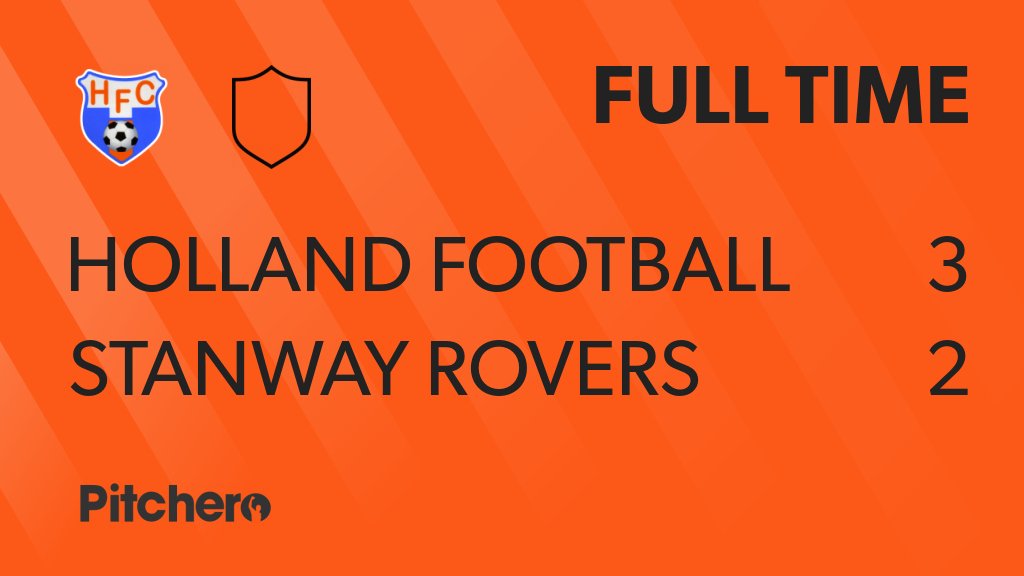 MightyHolland's tweet photo. FULL TIME: Holland Football Club 3 - 2 Stanway Rovers
#HOLSTA #Pitchero
https://t.co/AOsYZ3devc https://t.co/MVbSCVzSd5