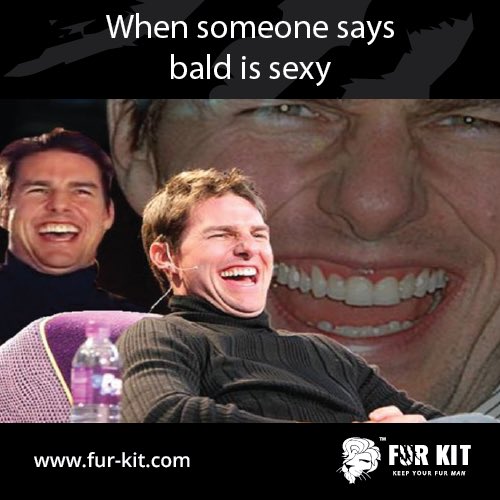 thefurkit's tweet photo. My face when someone says bald is sexy!

#furkit #keepyourfurman 
https://t.co/wdJAqLXZlO https://t.co/wwpQYRDcEb
