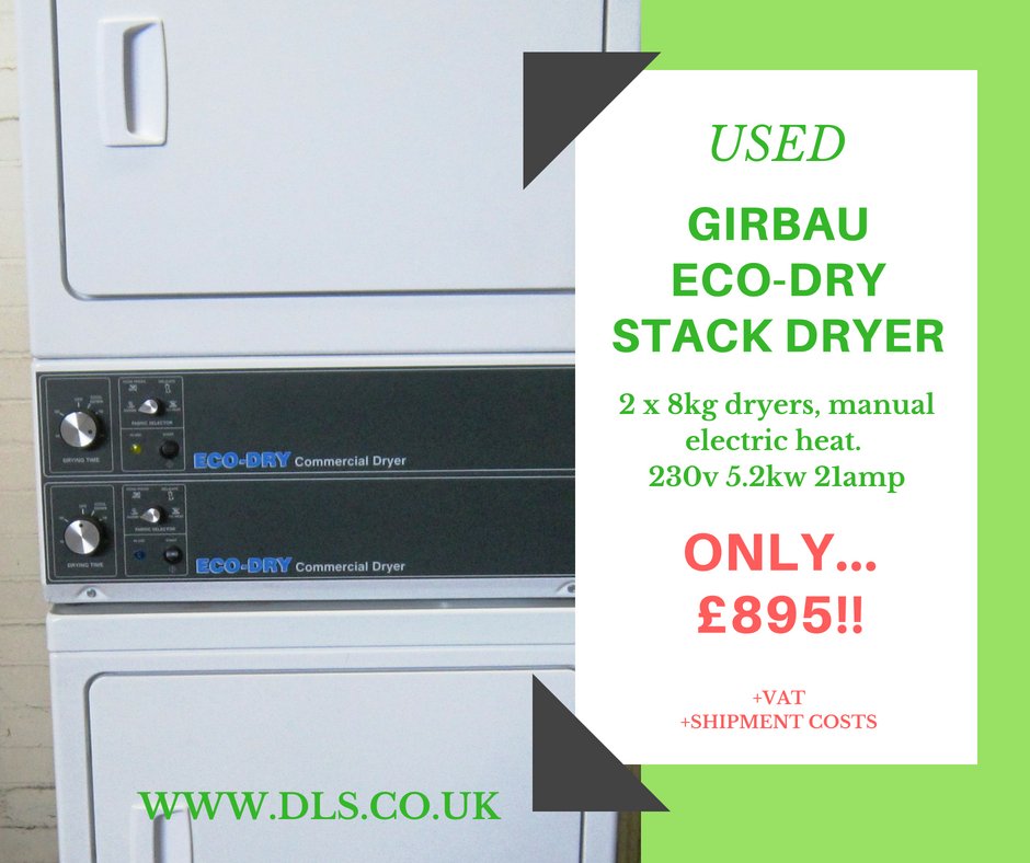 On sale a great variety of used washing machines, dryers and dishwashers! Ready to go!!
Electrolux, Girbau, Fimas, Miele, and much more!!
Give us a shout! we are open Monday – Friday 8pm until 5pm
01316635956
sales@dls.co.uk
