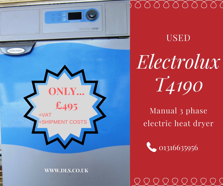 dlsedinburgh's tweet photo. On sale a great variety of used washing machines, dryers and dishwashers! Ready to go!!
Electrolux, Girbau, Fimas, Miele, and much more!!
Give us a shout! we are open Monday – Friday 8pm until 5pm
01316635956
sales@dls.co.uk https://t.co/fEjuIQciwT