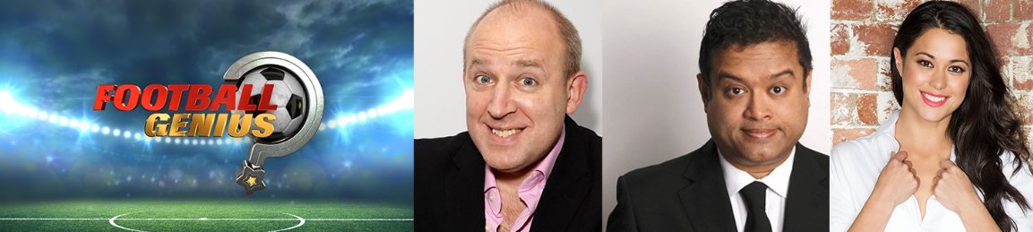 HatTrickBox's tweet photo. FREE tickets available to be in the audience on 6th &amp; 7th August for Football Genius at Sky Studios with @RealTimVine @paulsinha @SamanthaQuek 
You can book here: https://t.co/tOK8eFQyya  
#football #PremierLeague #FootballFever https://t.co/i4XpyonPss