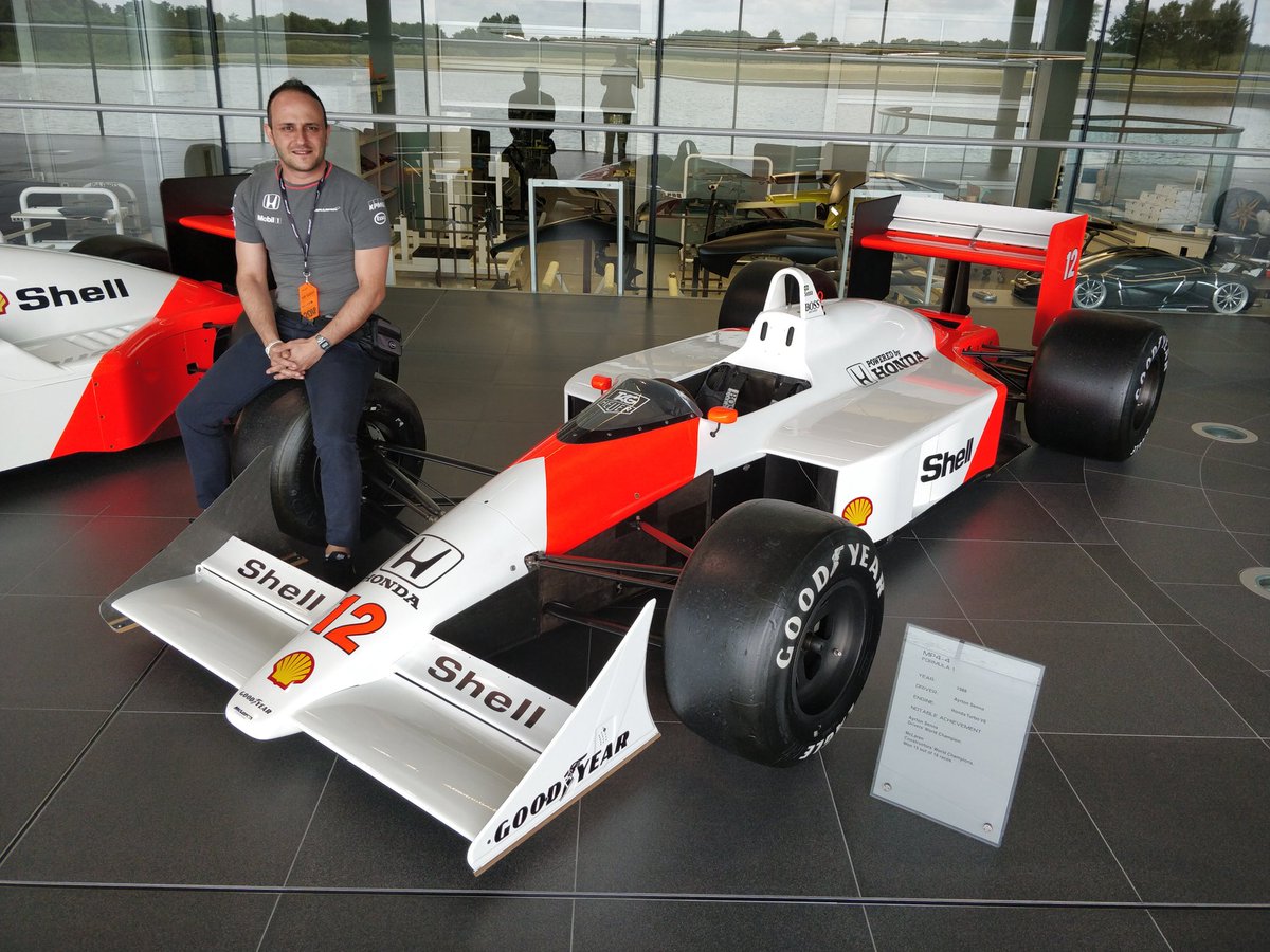 F1lippos's tweet photo. Still pinching myself.😍 MP4/4. #DreamsComeTrue #MclarenMonday #mtcsnaps #mtcfanday https://t.co/mMai9fC8St