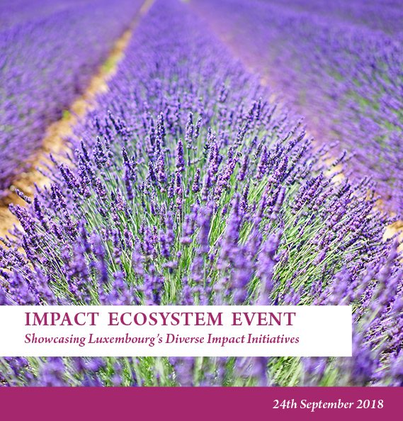 A great #SocialImpact event is coming up (still available tickets free of charge). Follow the link for more information: agenda, speakers, projects... lmdf.lu/en/private-inv…
And please, share this around. Thank you!
#event #luxembourg