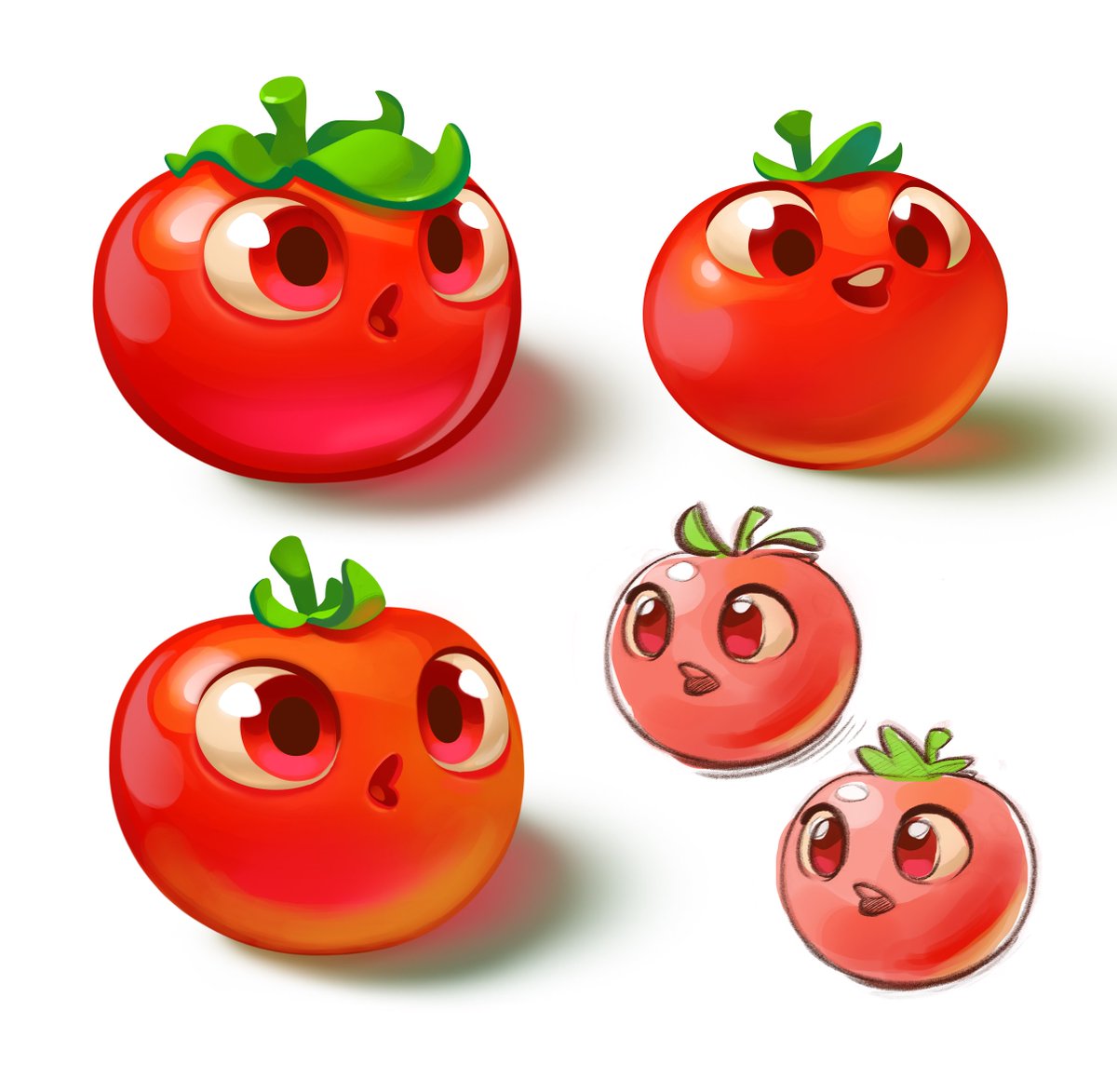 King_esp's tweet photo. Dicen que el gazpacho ayuda a soportar el calor, pero no sabemos si estos cropsies pensarán lo mismo... 😆🍅 #SummerVibes https://t.co/4keU5l3CKs