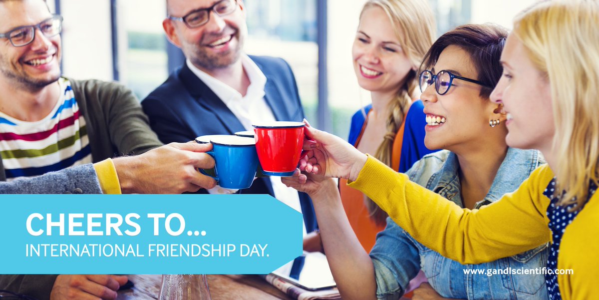 G_LPeople's tweet image. Cheers to International Friendship Day from G&amp;amp;L Scientific.

For me it is important to have friends within the workplace and here at G&amp;amp;L we are all friends. Supporting each other and facing new challenges together!

#friends @G_LScientific #support #funworkplace