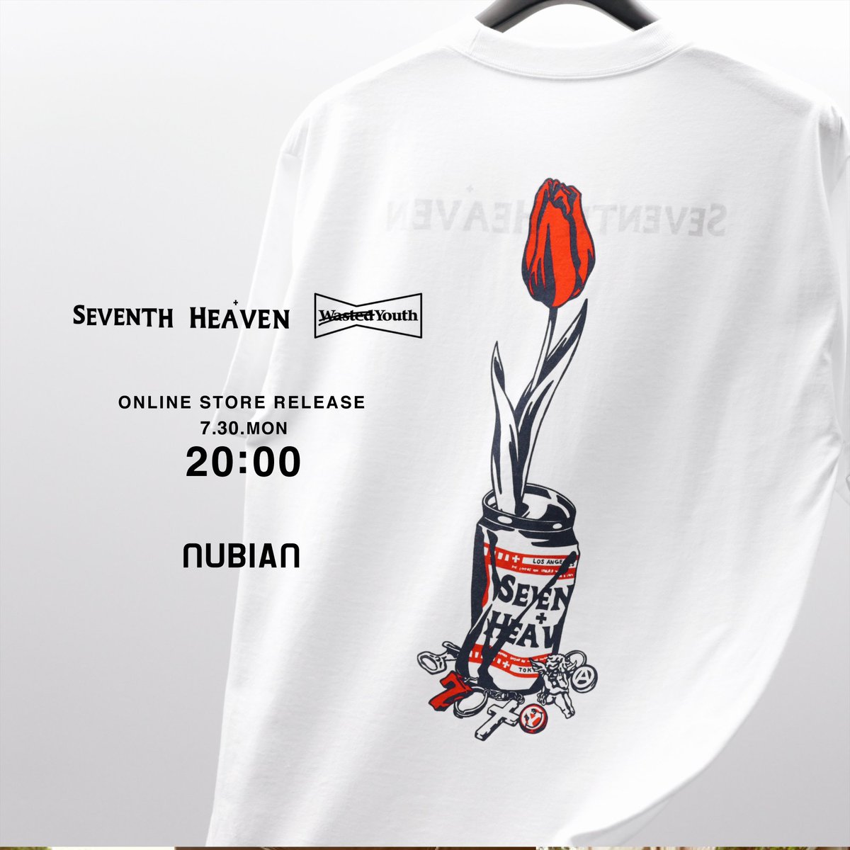 シャツ Supreme - Wasted Youth SEVENTH HEAVEN TShirt Ssizeの通販 by ...