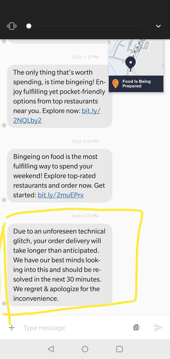 dishaa_26's tweet photo. @swiggy_in @SwiggyCares tried reaching you through Help, this is what I get https://t.co/rH5b1bdpzs