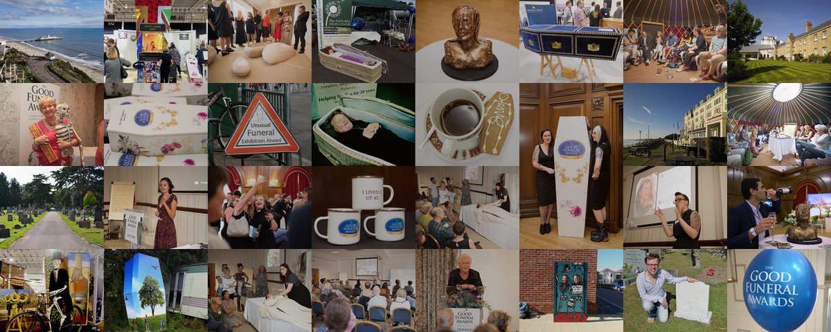 This year the Ideal Death Show and the @FuneralAwards18 are taking place in #Bournemouth 14th-16th September. It's going to be an amazing weekend! idealdeathshow.co.uk #modernfunerals