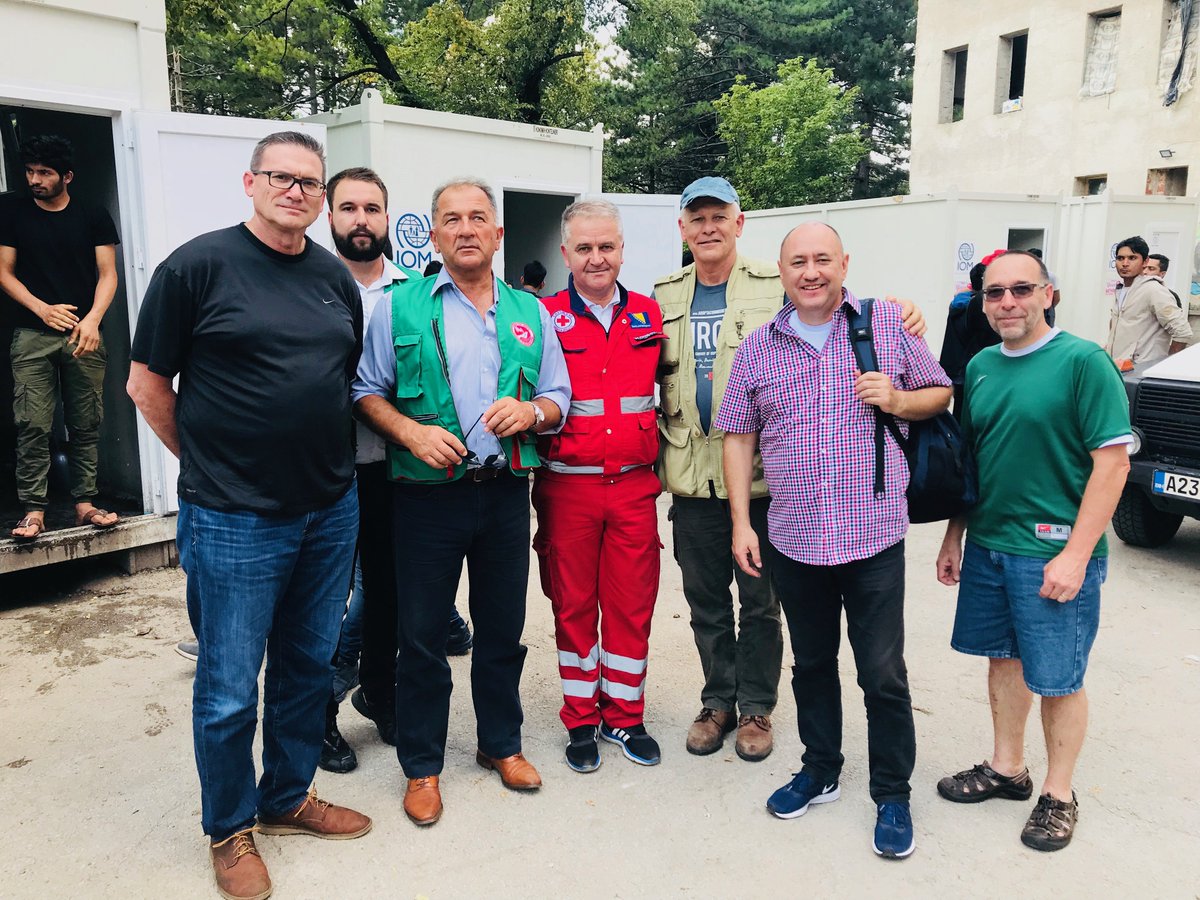 Hands of Hope B&amp;H news from Bosnia. More about the refugee crisis in Bosnia you can read the following: cbaid.org/en/news-eng/14…