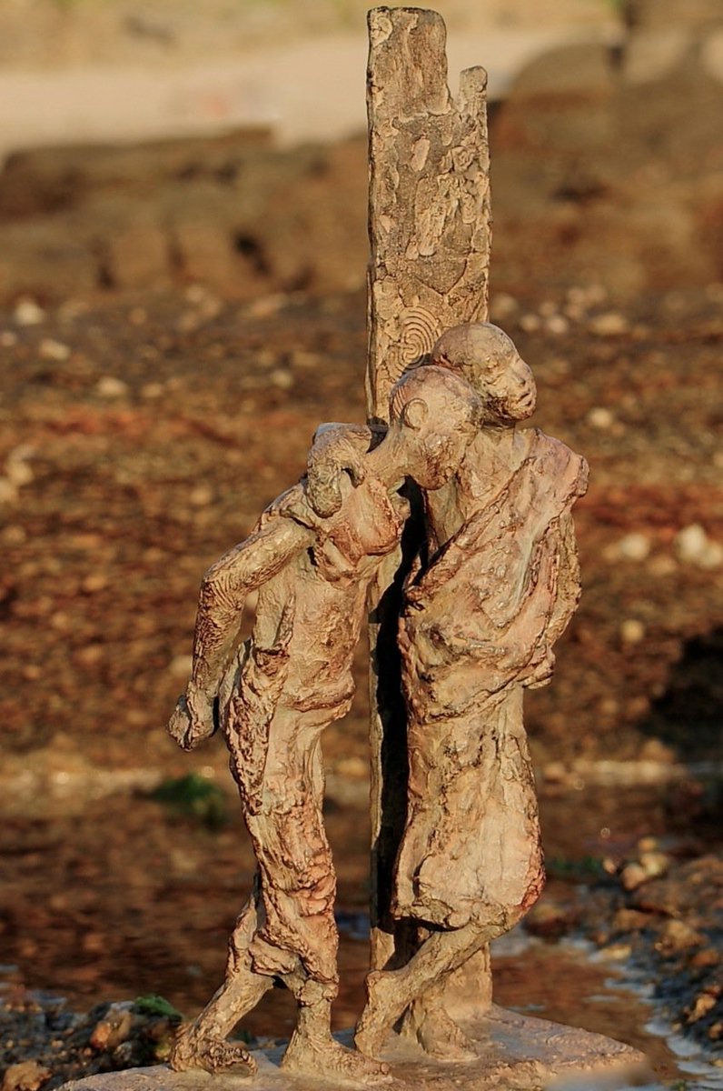"Don't walk behind me; I may not lead. Don't walk in front of me; I may not follow. Just walk beside me and be my friend." — Albert Camus.
Happy #InternationalDayOfFriendship !
(Art: The Banks of the River Irrawaddy by Marine de Soos artistics.com/en/banks-river…)