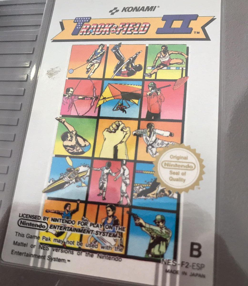 pixel_mundo's tweet photo. #trackandfield2 #konami #nintendones perfecto para reventar los botones de tu mando😅😅😅#retrogaminglife #RetroGaming #mundopixel https://t.co/CBs1Cs9F8s