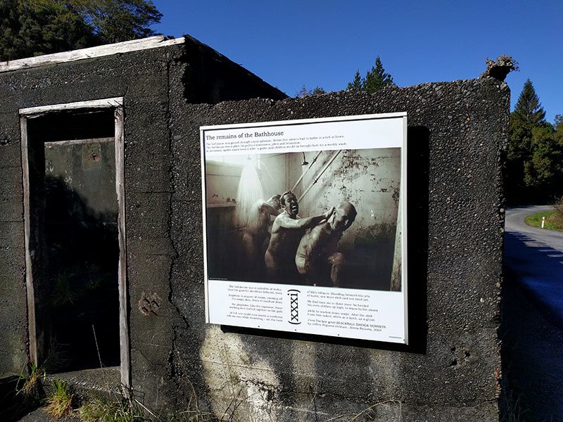 and_readers's tweet photo. The Labour Weekend Festival will also have 'discussion in the bathhouse' as a theme. The Blackball Bathhouse, a place of historic political discussion, jokes and relaxation remains engaging with one of @Poppenz poems from his 2004 book The late great BLACKBALL BRIDGE SONNETS. https://t.co/D8Uy65aNiM