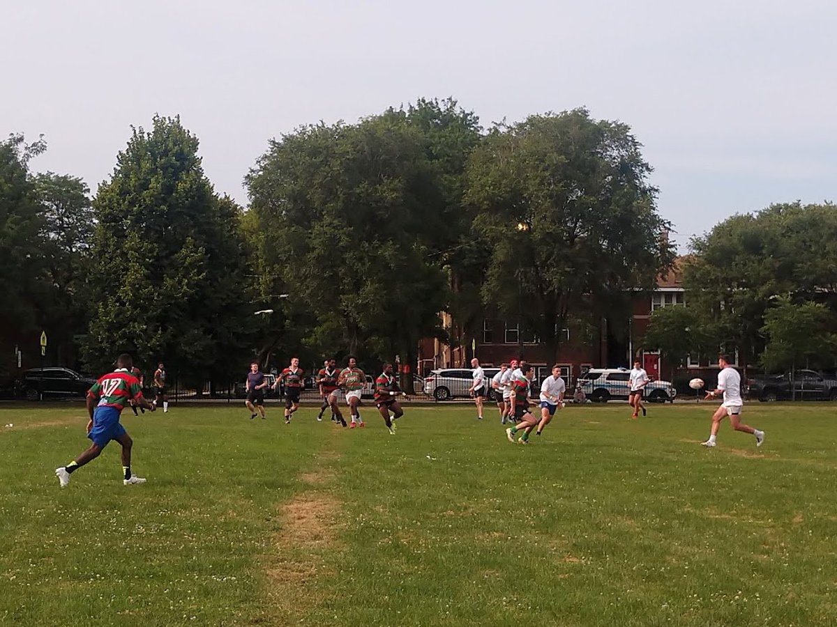MidwestRL's tweet photo. USARL #MW action from Saturday @StockyardersRL on the attack versus Cleveland RL. https://t.co/O5Tb6PNabv
